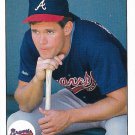 Jeff Wetherby 1990 Upper Deck #611 Atlanta Braves Baseball Card