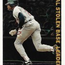 Otis Nixon 1995 Topps League Leader #LL17 Boston Red Sox Baseball Card