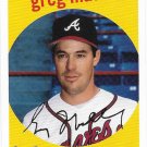 Greg Maddux 2018 Topps Archives #35 Atlanta Braves Baseball Card Greg Maddux 2018 Topps Archives #35 Atlanta Braves Baseball Card