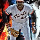 Willie McCovey 2018 Topps Fire #38 San Francisco Giants Baseball Card