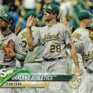 Oakland Athletics 2018 Topps #580 Baseball Team Card