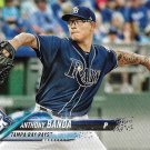 Anthony Banda 2018 Topps Update Rookie #US290 Tampa Bay Rays Baseball Card