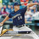 Jacob Barnes 2018 Topps Update Rookie #US40 Milwaukee Brewers Baseball Card