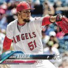 Jaime Barria 2018 Topps Update Rookie #US154 Los Angeles Angels Baseball Card