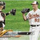 Zach Britton 2018 Topps #603 Baltimore Orioles Baseball Card