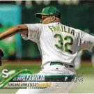 Jeurys Familia 2018 Topps Update #US20 Oakland Athletics Baseball Card