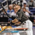 Braxton Lee 2018 Topps Update Rookie #US196 Miami Marlins Baseball Card
