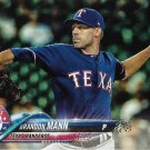 Brandon Mann 2018 Topps Update Rookie #US208 Texas Rangers Baseball Card