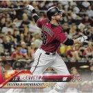 J.D. Martinez 2018 Topps #257 Arizona Diamondbacks Baseball Card