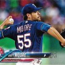 Matt Moore 2018 Topps Update #US147 Texas Rangers Baseball Card