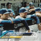 San Diego Padres 2018 Topps #465 Baseball Team Card