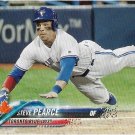 Steve Pearce 2018 Topps #524 Toronto Blue Jays Baseball Card