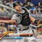 J.T. Realmuto 2018 Topps Update #US112 Miami Marlins Baseball Card