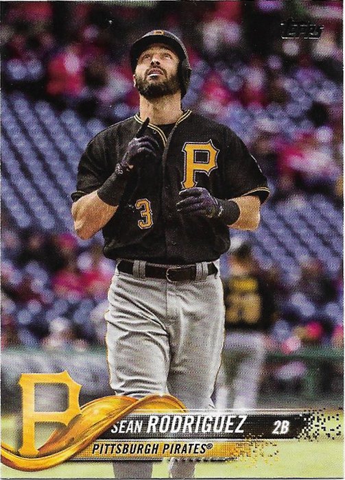 Sean Rodriguez 2018 Topps Update #US108 Pittsburgh Pirates Baseball Card