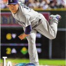 Hyun-Jin Ryu 2018 Topps Update #US179 Los Angeles Dodgers Baseball Card