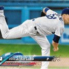 Ross Stripling 2018 Topps Update #US280 Los Angeles Dodgers Baseball Card