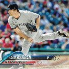 Adam Warren 2018 Topps #402 New York Yankees Baseball Card