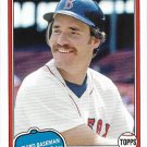 Wade Boggs 2018 Topps Archives #248 Boston Red Sox Baseball Card