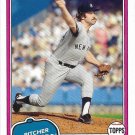 Catfish Hunter 2018 Topps Archives #251 New York Yankees Baseball Card Catfish Hunter 2018 Topps Archives #251 New York Yankees Baseball Card