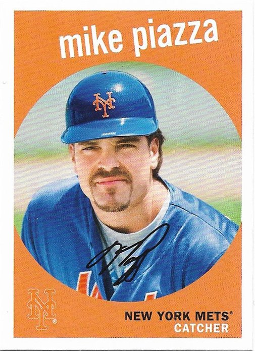Mike Piazza 2018 Topps Archives #51 New York Mets Baseball Card