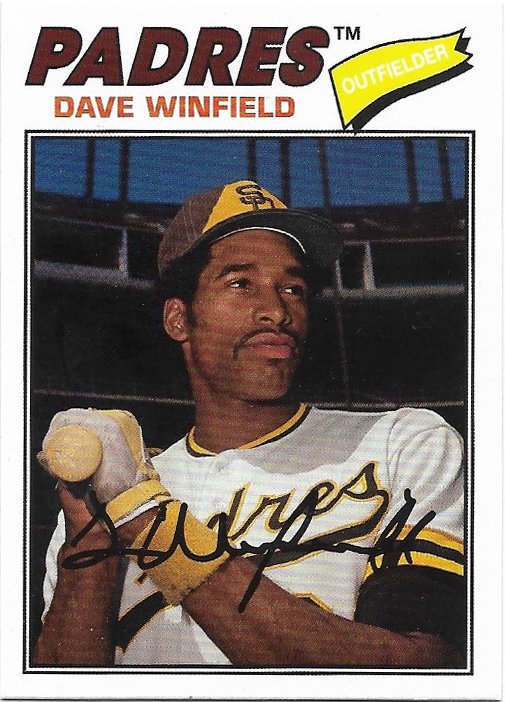 Dave Winfield 2018 Topps Archives 180 San Diego Padres Baseball Card