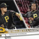 Dovydas Neverauskas, Gift Ngoepe 2017 Topps Update Rookie #US102 Pittsburgh Pirates Baseball Card