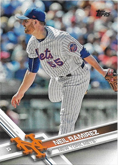 Neil Ramirez 2017 Topps Update #US239 New York Mets Baseball Card