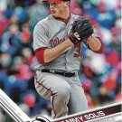 Sammy Solis 2017 Topps Update #US210 Washington Nationals Baseball Card