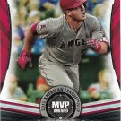 Mike Trout 2017 Topps MVP Award Winner #MVP-1 Los Angeles Angels Baseball Card
