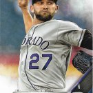 Tyler Chatwood 2016 Topps #674 Colorado Rockies Baseball Card