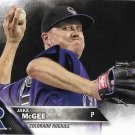 Jake McGee 2016 Topps Update #US90 Colorado Rockies Baseball Card