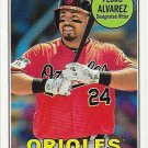 Pedro Alvarez 2018 Topps Heritage #508 Baltimore Orioles Baseball Card