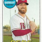 Tucker Barnhart 2018 Topps Heritage #694 Cincinnati Reds Baseball Card