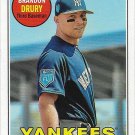 Brandon Drury 2018 Topps Heritage #654 New York Yankees Baseball Card
