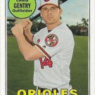 Craig Gentry 2018 Topps Heritage #567 Baltimore Orioles Baseball Card