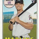 Braxton Lee 2018 Topps Heritage Rookie #506 Miami Marlins Baseball Card