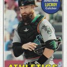 Jonathan Lucroy 2018 Topps Heritage #517 Oakland Athletics Baseball Card