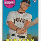 Austin Meadows 2018 Topps Heritage Rookie #568 Tampa Bay Rays Baseball Card