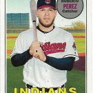 Roberto Perez 2018 Topps Heritage #687 Cleveland Indians Baseball Card