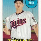 Addison Reed 2018 Topps Heritage #607 Minneosta Twins Baseball Card