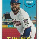 Fernando Rodney 2018 Topps Heritage #544 Minneosta Twins Baseball Card