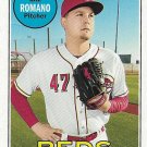 Sal Romano 2018 Topps Heritage #581 Cincinnati Reds Baseball Card