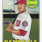 Pedro Severino 2018 Topps Heritage #535 Washington Nationals Baseball Card