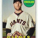 Hunter Strickland 2018 Topps Heritage #515 San Francisco Giants Baseball Card