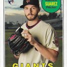 Andrew Suarez 2018 Topps Heritage Rookie #629 San Francisco Giants Baseball Card