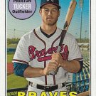 Preston Tucker 2018 Topps Heritage #545 Atlanta Braves Baseball Card