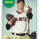Tony Watson 2018 Topps Heritage #599 San Francisco Giants Baseball Card