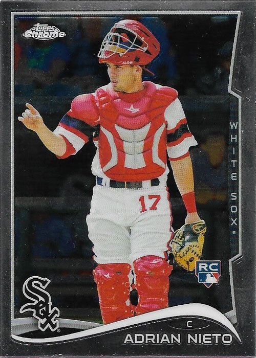Adrian Nieto 2014 Topps Update Mega Box Chrome Rookie #MB-16 Chicago White Sox Baseball Card