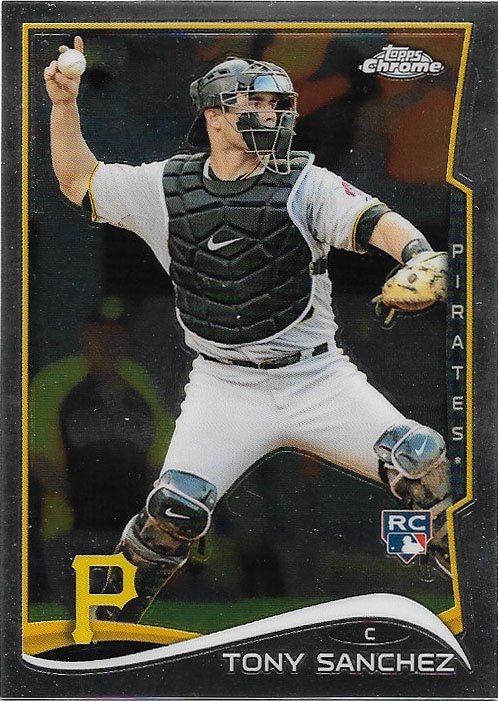 Tony Sanchez 2014 Topps Update Mega Box Chrome Rookie #MB-25 Pittsburgh Pirates Baseball Card