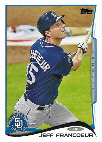Jeff Francoeur 2014 Topps Update #US-167 San Diego Padres Baseball Card